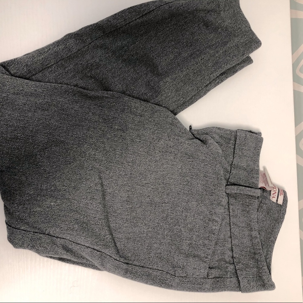 Dark grey stretch dress pants